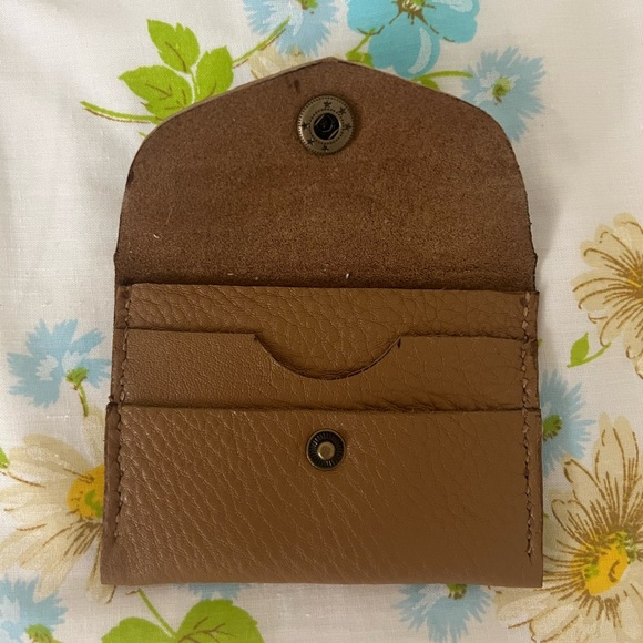 Handmade Genuine Leather Wallet - Picture 1 of 5